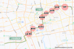 12号线西延长（规划扶植中）沪松公坐曲线公里